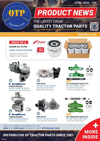 QTP Product News - April 2026