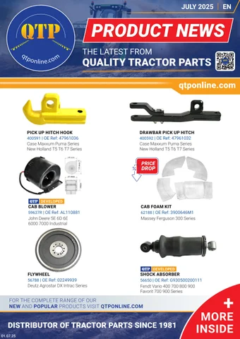 Quality Tractor Parts 灯饰目录 · QTP Product News July 2025