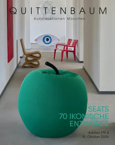 Quittenbaum Kunstauktionen GmbH 灯饰目录 · 175A | SEATS. 70 IKONISCHE ENTWÜRFE. EINE PRIVATSAMMLUNG | Quittenbaum Kunstauktionen München