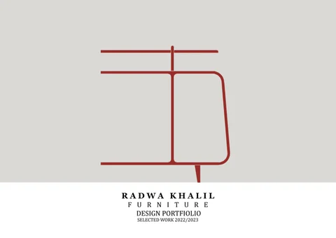 Radwa khalil 家具目录 · 家具 portfolio