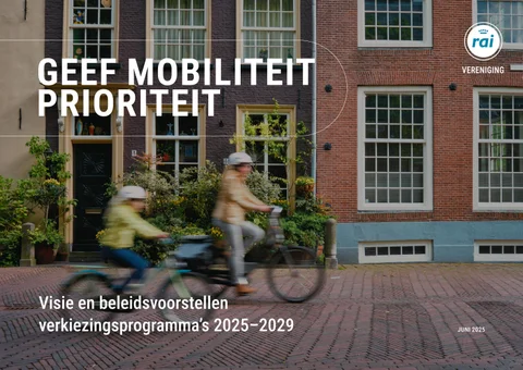 Geef mobiliteit prioriteit. Visie 英文 beleidsvoorstellen verkiezingsprogramma's 2025-2029