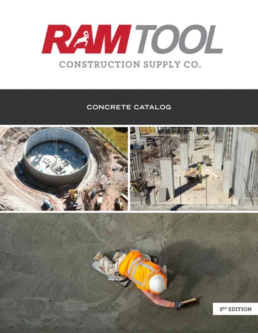 Ram Tool Construction Supply Co. Concrete 灯饰目录 3rd 版