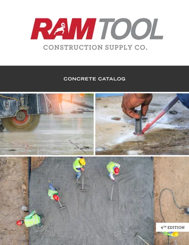 Ram Tool Construction Supply Co. Concrete 灯饰目录 - 4th 版