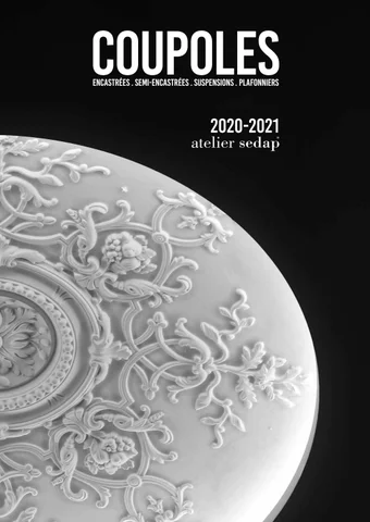 Atelier SEDAP 灯饰目录 · COUPOLES 2020, by