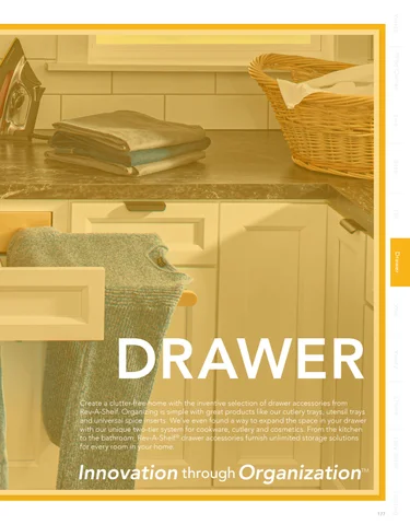 Rev-A-Shelf 灯饰目录 · Drawer Solutions