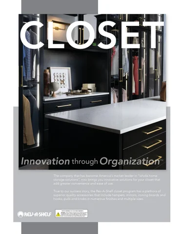 Rev-A-Shelf 灯饰目录 · Closet