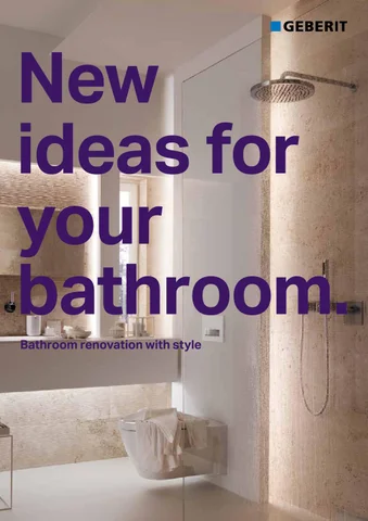 Geberit new ideas for your 卫浴 august 2013