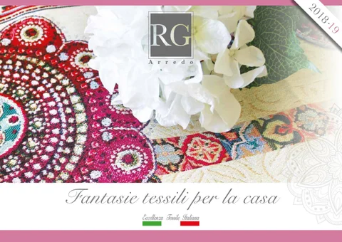 RG 家具 | Fantasie tessili per la casa | Catalogo | 2017
