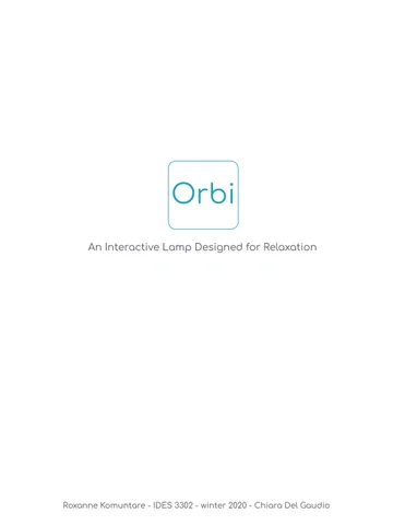Orbi -The 互动版 灯