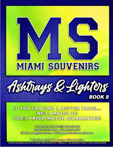 MS 2026 册 8 ASHTRAYS × LIGHTERS (GENERIC 灯饰目录 )