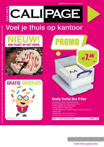 Promoties kantoorartikelen