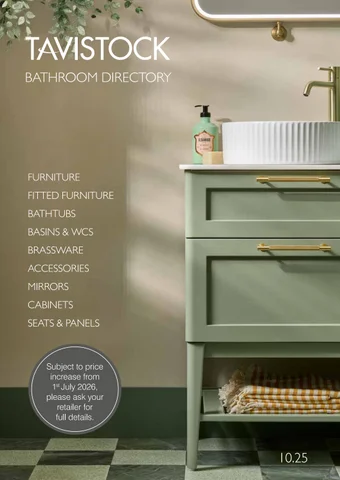 Tavistock 卫浴 Directory April 2026