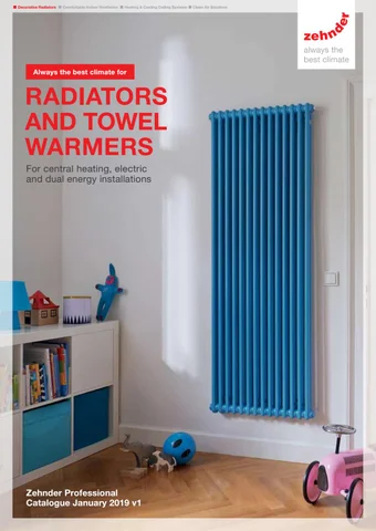 Zehnder Radiators and Towel Warmers Profession 家具手册