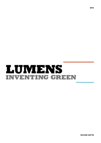 Lumens // Inventing Green