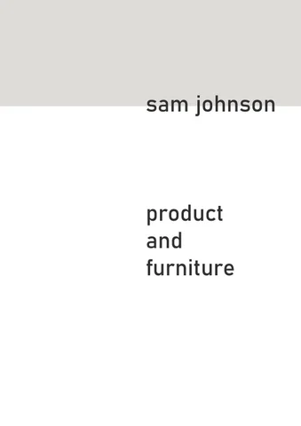 Sam Johnson 家具目录 · | Product × 家具