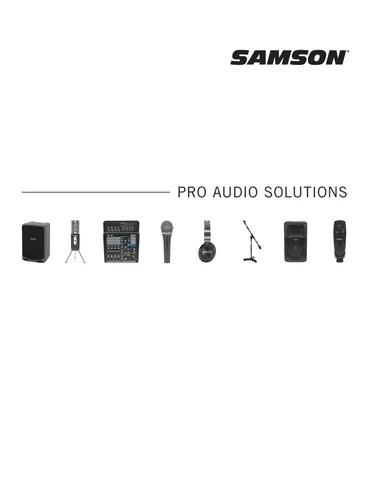 Samson Audio 全集 Line 家具目录 2020