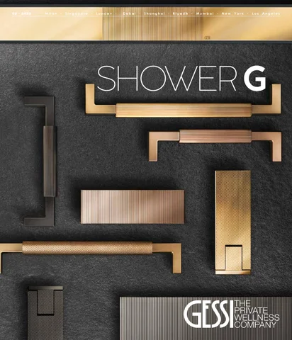 Gessi Shower G dušo kabinų furnitūra