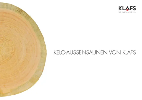 SANILUX 灯饰目录 · KLAFS KELO SAUNA