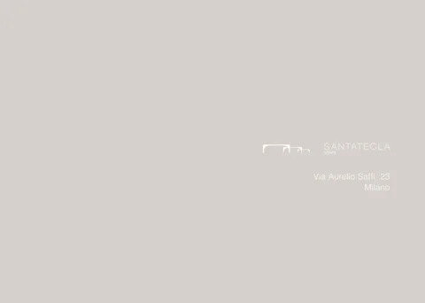 SANTA TECLA IMMOBILIARE 家具手册 Via Saffi