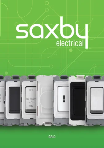 Electrical Grid 灯饰目录 · Saxby