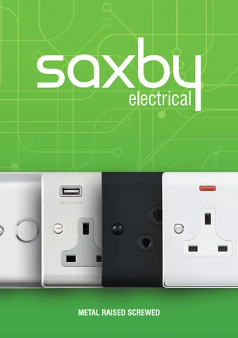 Electrical Metal Raised Screw 灯饰目录 · Saxby