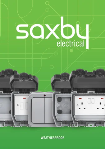 Electrical Weatherproof 灯饰目录 · Saxby