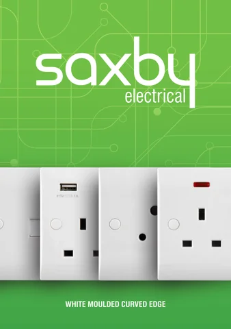 Electrical White Curved Edge 灯饰目录 · Saxby