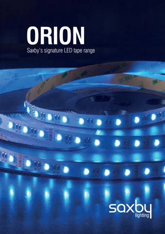 OrionLED - Saxby's signature LED Tape 灯饰系列