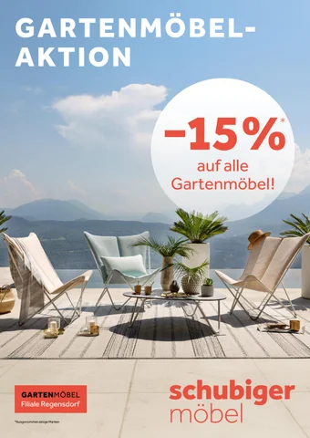 schubiger 家具目录 · Gartenmoebel Aktion 法文 ühling 2025
