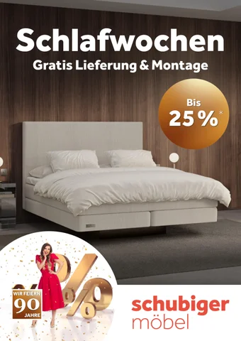 schubiger 家具目录 · Schlafwochen Herbst 2024