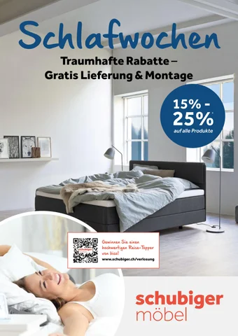 schubiger 家具目录 · Schlafwochen 法文 ühjahr 2022