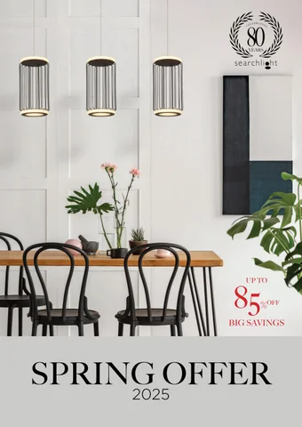 Searchlight Electric Ltd. 灯饰目录 · 2025 春季 Offer