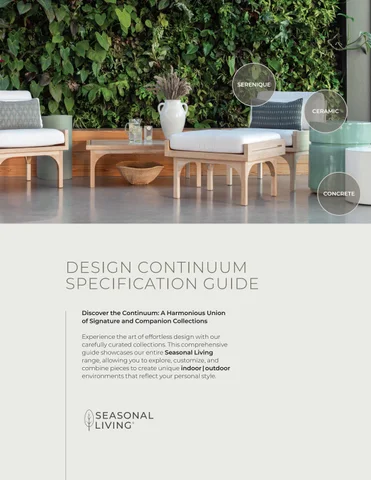 Seasonal Living 2025 Design Continuum Specification 指南