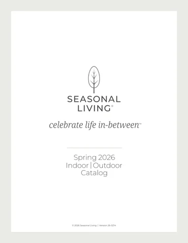 Seasonal Living 春季 2026 Indoor | 户外 目录