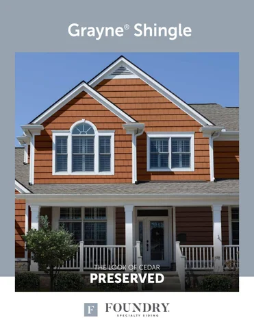 Grayne Sake × Shingle Siding