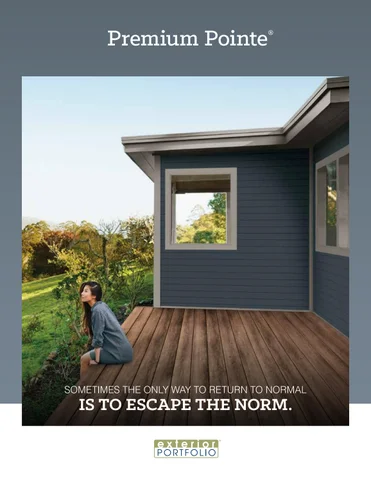 高端 Point Signature Vinyl Siding