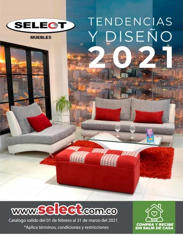 Tendencias y diseño muebles y decoración 2021 Select Muebles