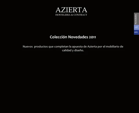 Servitel 家具目录 · Mobiliario azierta novedades