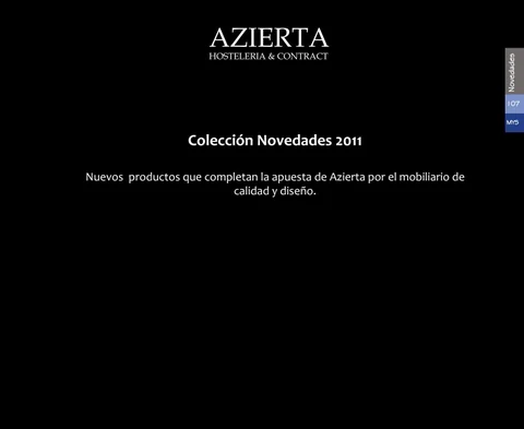 Servitel 家具目录 · Mobiliario azierta novedades