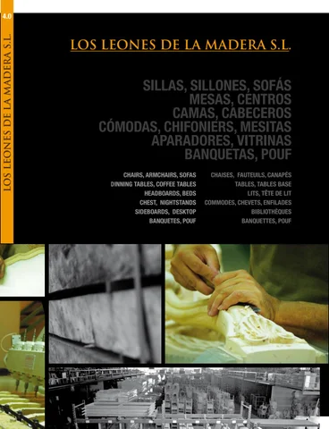 Servitel 家具目录 · Mobiliario los leones 德文 la madera