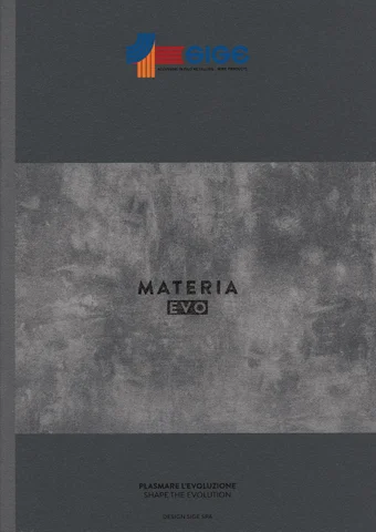 Sige SpA 家具目录 · Sige Materia Evo