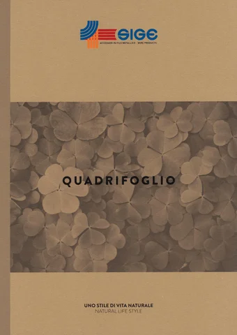 Sige SpA 家具目录 · Sige Quadrifoglio