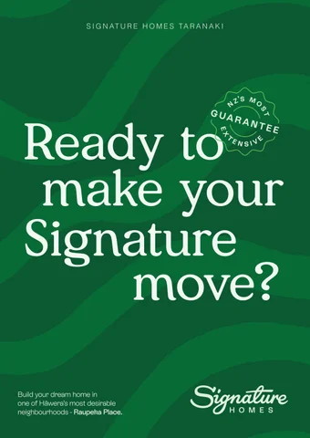 Raupeka Place - Signature Homes Taranaki
