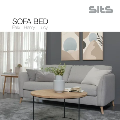 SITS 家具目录 · 沙发 beds - Felix, Henry, Lucy