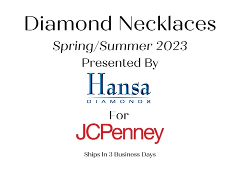 JCPenney Diamond Necklaces Presentation
