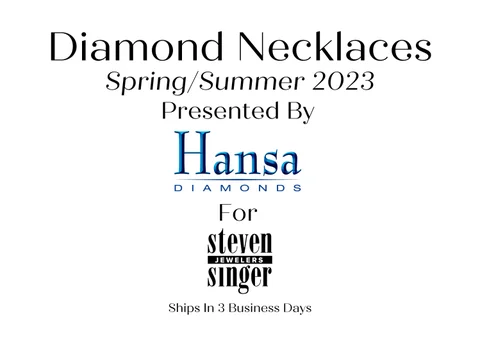 Diamond Necklaces Steven Singer