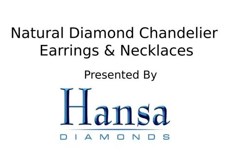Andrew Fox 灯饰目录 · Natural Diamond 吊灯 Necklace × Earrings