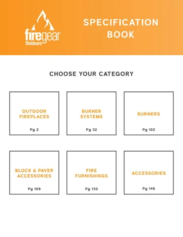 Firegear 2019 Specification 册