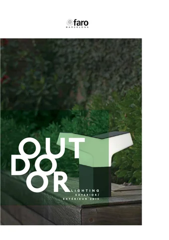 Soares e Sousa, Lda 灯饰目录 · Faro 户外 2015