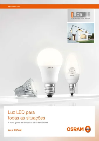 Lâmpadas LED OSRAM 2013